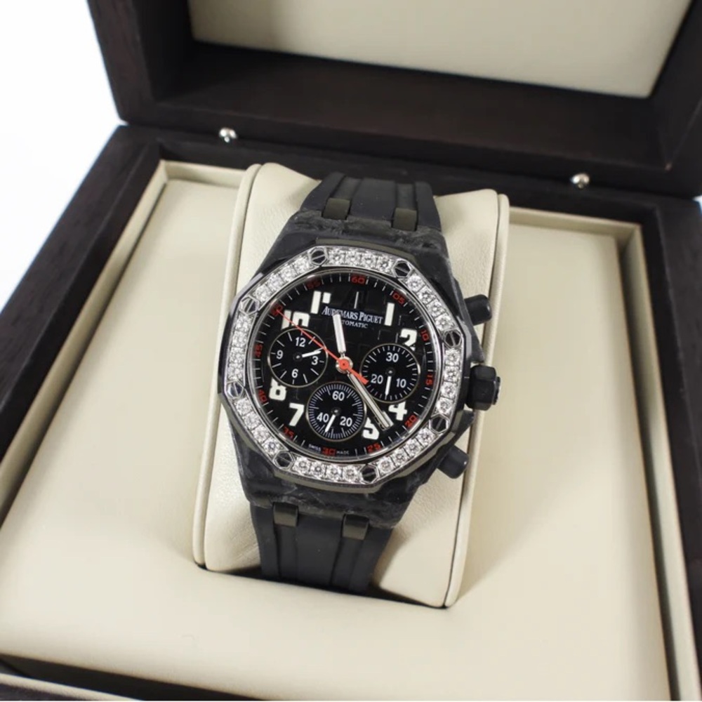 Audemars Piguet Royal Oak Offshore Chronograph Ladies diamond carbon